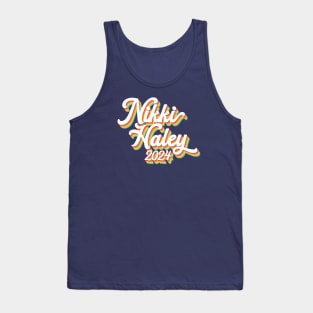 Nikki Haley 2024 President Tank Top